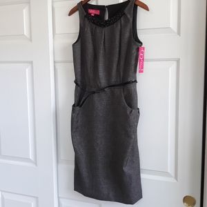 Sleeveless Knee-Length Dress -Nine & Co - size.10 - new with tag